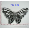 FN-622 handmade butterfly sequin collar